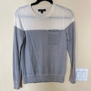 Striped banana republic long sleeve